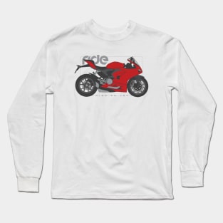 Ride panigale v2 red Long Sleeve T-Shirt